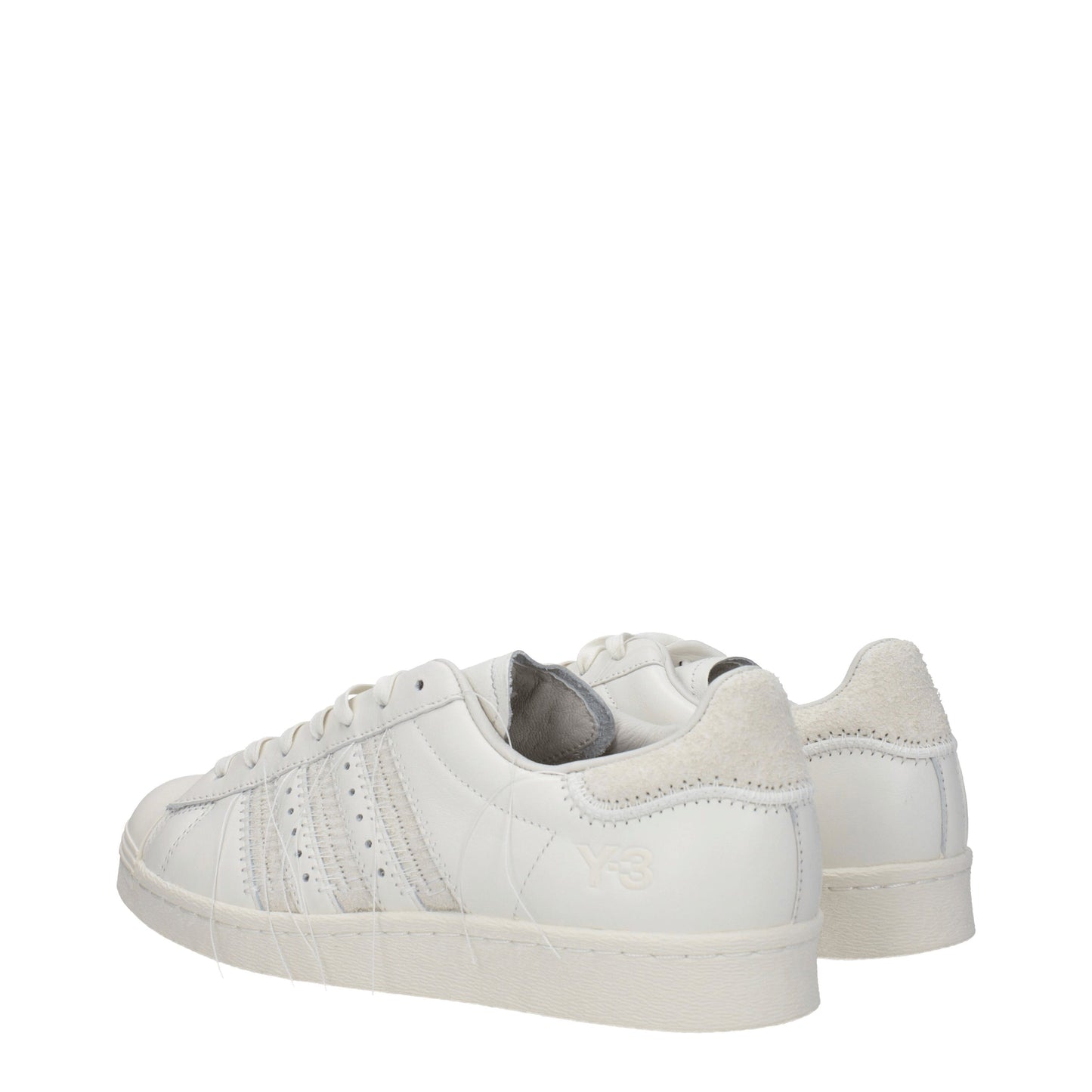 Y3 Yamamoto Men's Sneakers in Leather White