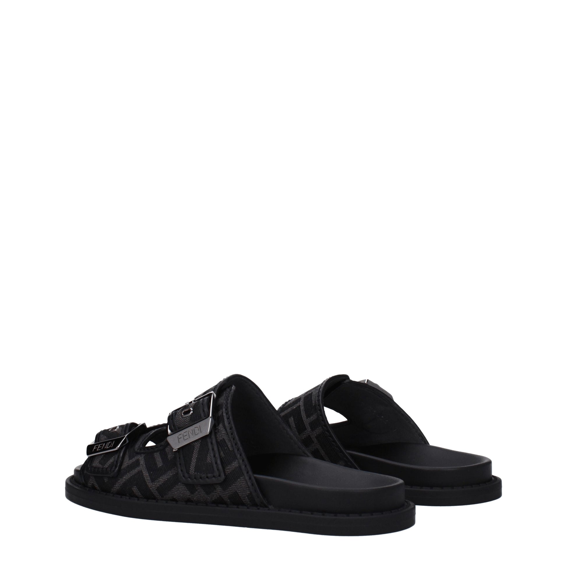 Fendi Men's Slippers and Clogs Fabric