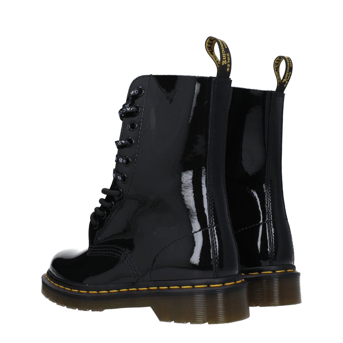 Dr. Martens Women's Boots in Patent Leather Black