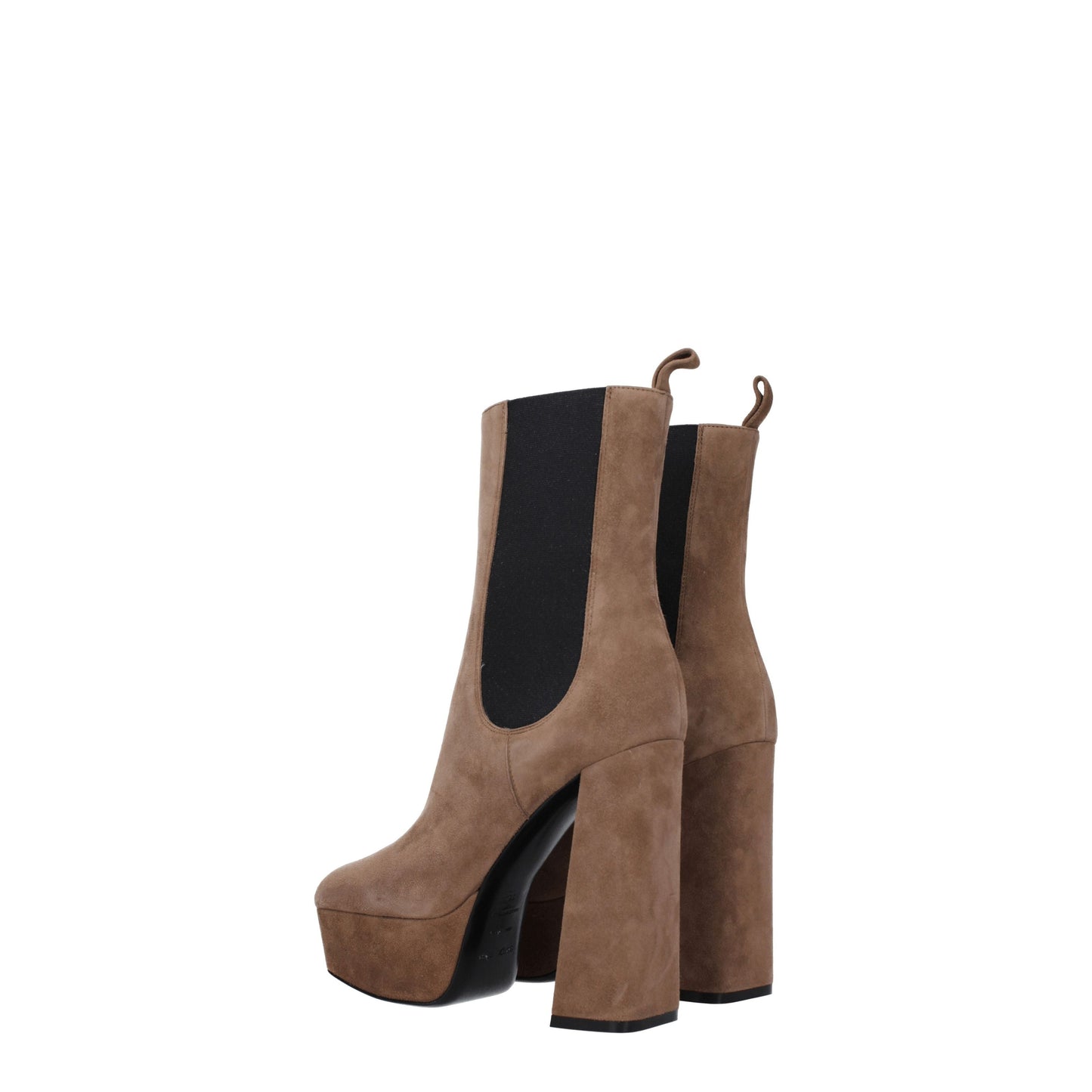 Sergio Rossi Women's Boots in Suede Brown/Hazelnut