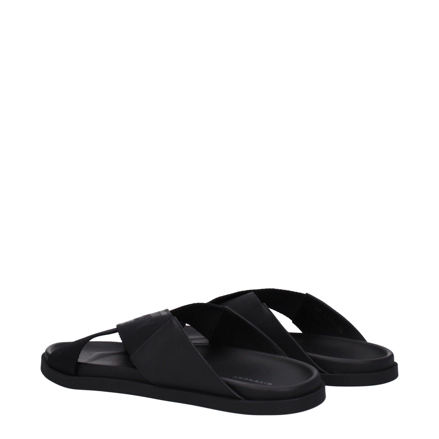 Givenchy Sandals & Slippers Men Fabric  Black