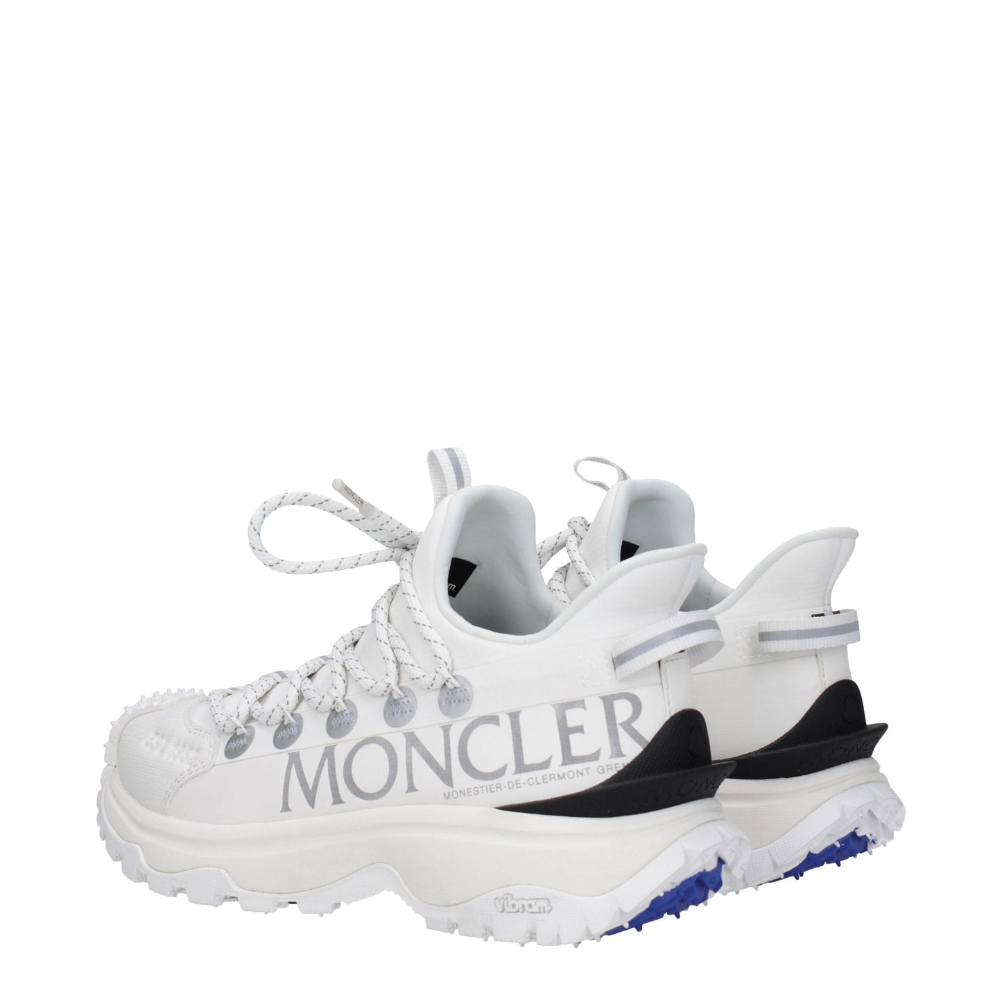 Moncler Women's Sneakers in Fabric  White