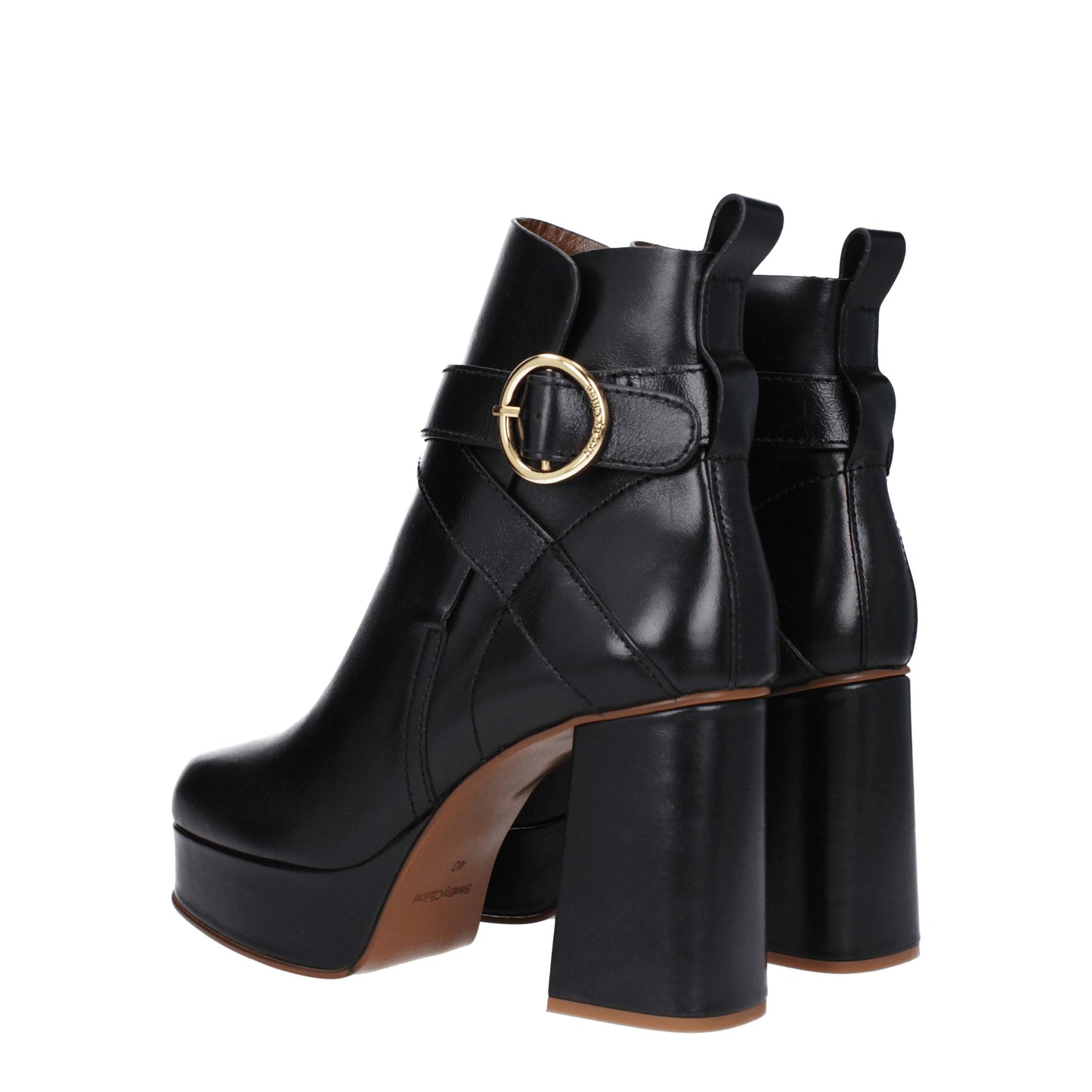 See by Chloé Women's Boots in Leather Black