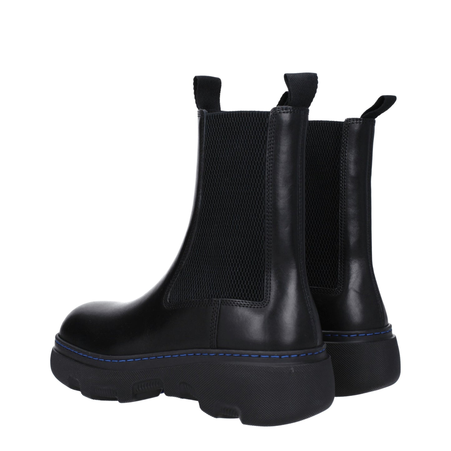 Burberry Women's Boots in Leather Black