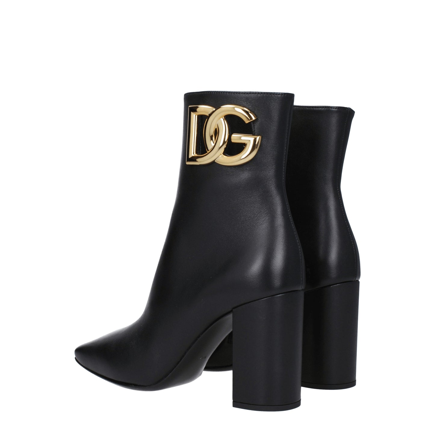 Dolce&Gabbana Women's Boots in Leather Black