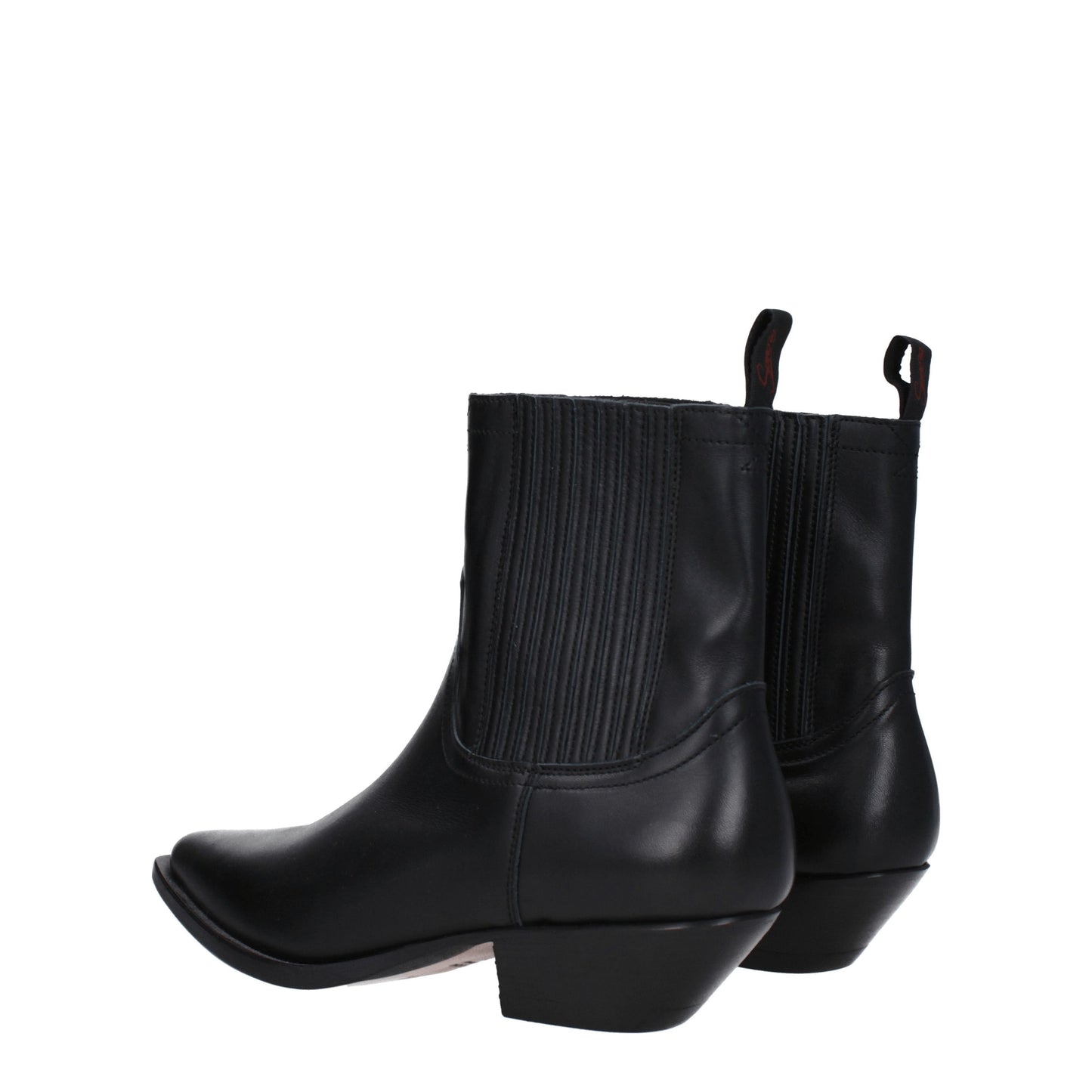 Sonora Women's Boots in Leather Black