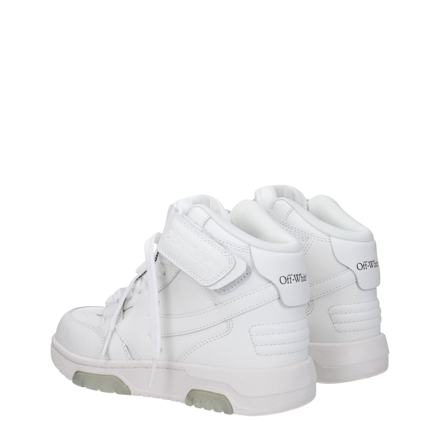 Off-White Women's Sneakers in Leather White