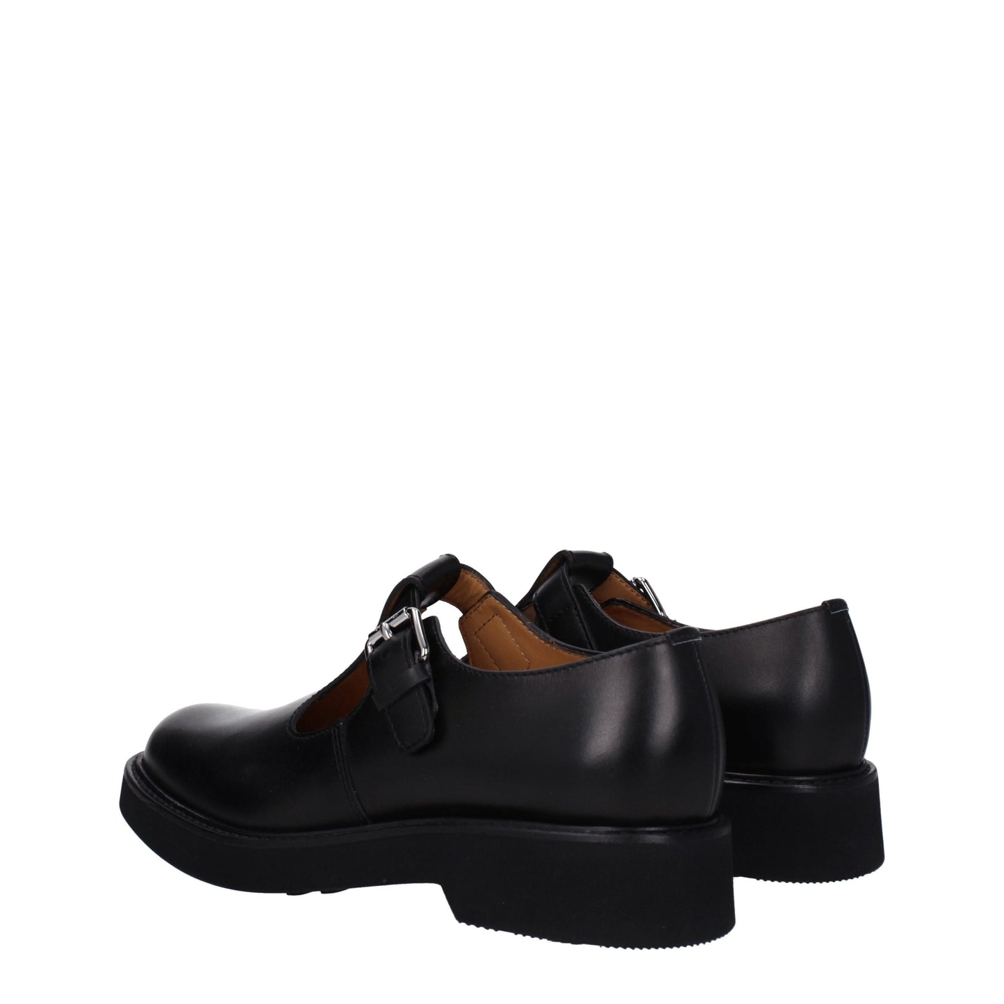 Church's Women's Lace ups in Leather Black