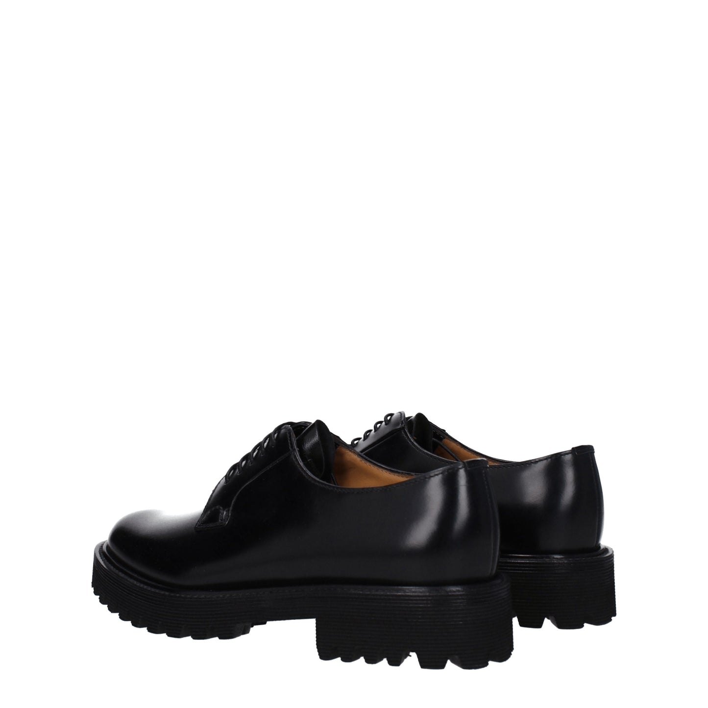 Church's Women's Lace ups in Women Leather Black