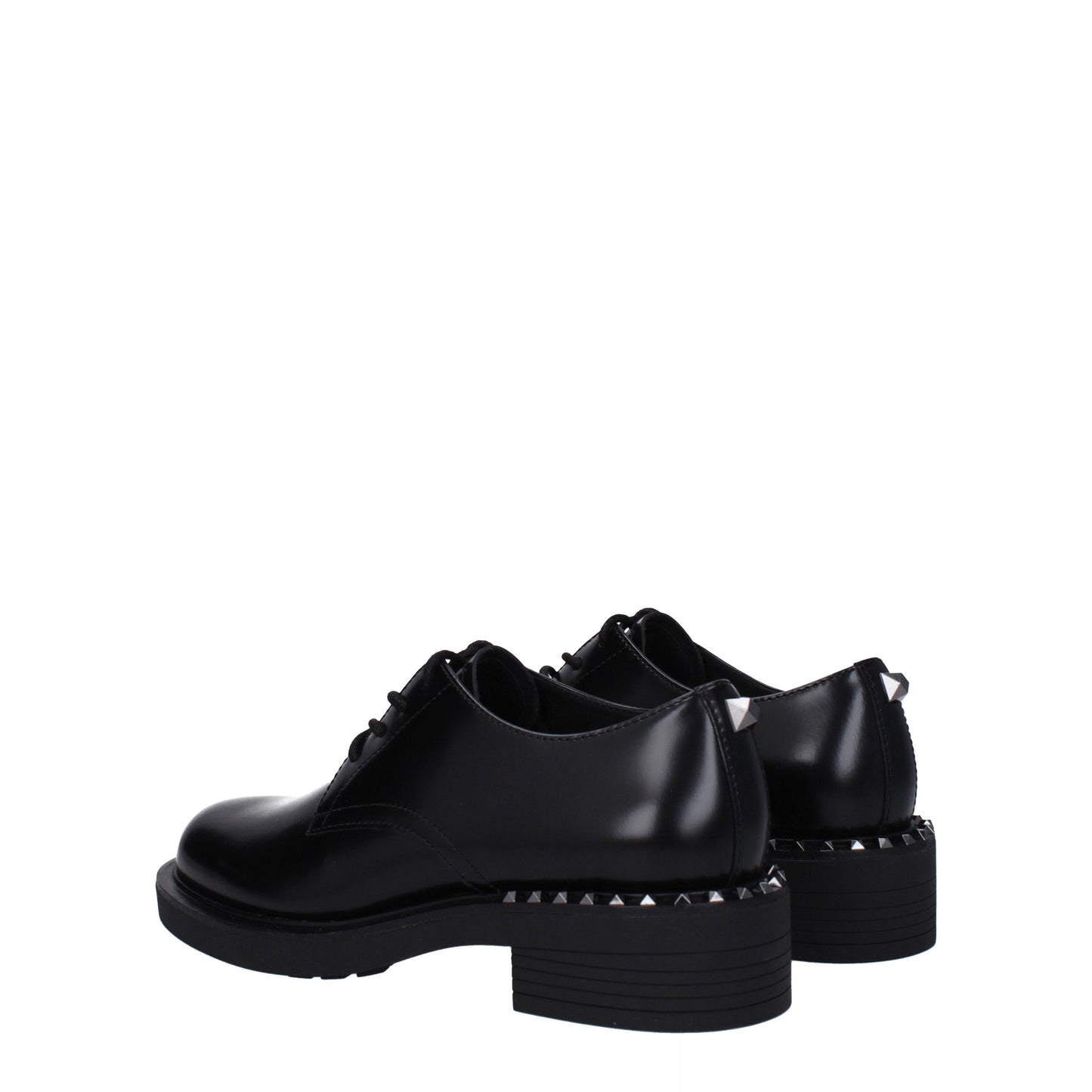 Ash Women's Lace ups in Leather Black