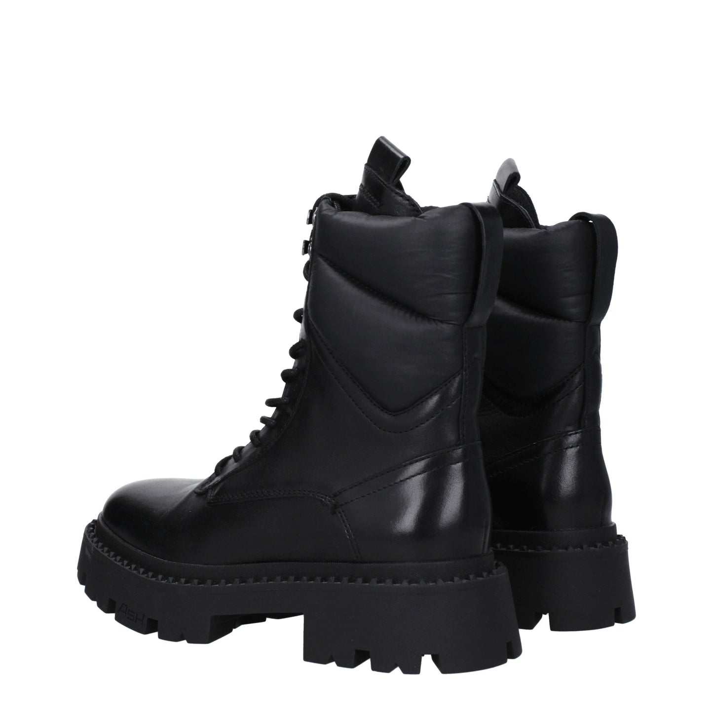 Ash Women's Boots in Leather Black