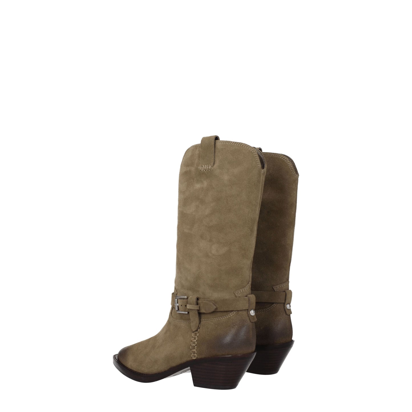 Ash Women's Boots in Suede Beige/Dune