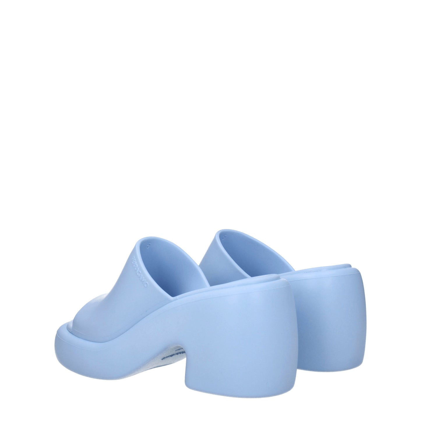 Salvatore Ferragamo Women's Sandals in Rubber Heavenly/Sky