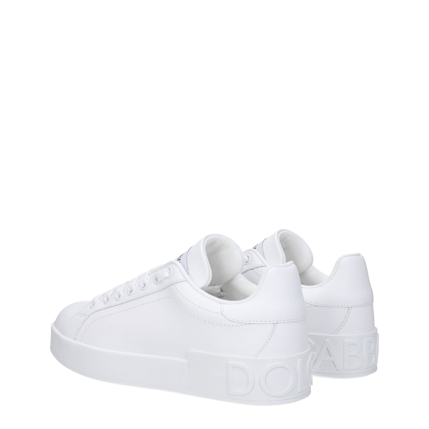 Dolce&Gabbana Women's Sneakers in Leather White