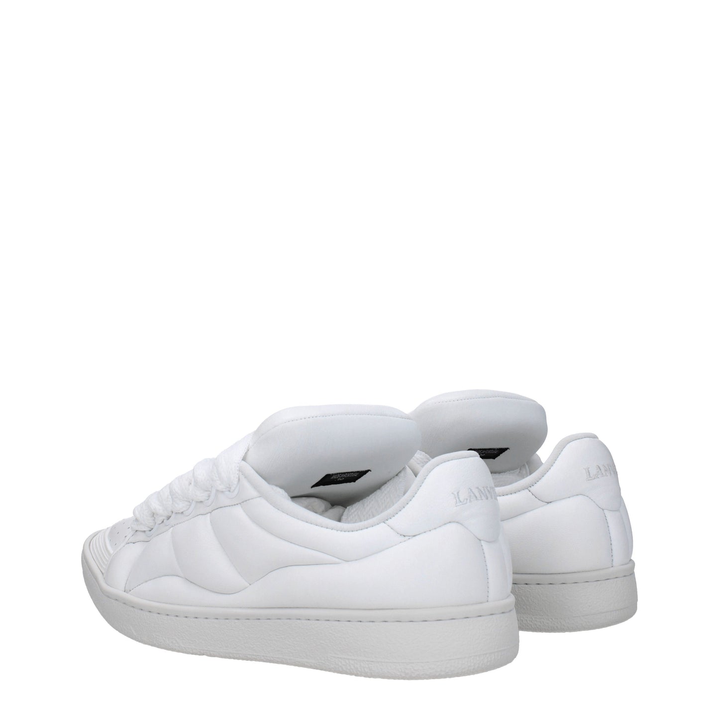 Lanvin Men's Sneakers in Leather White