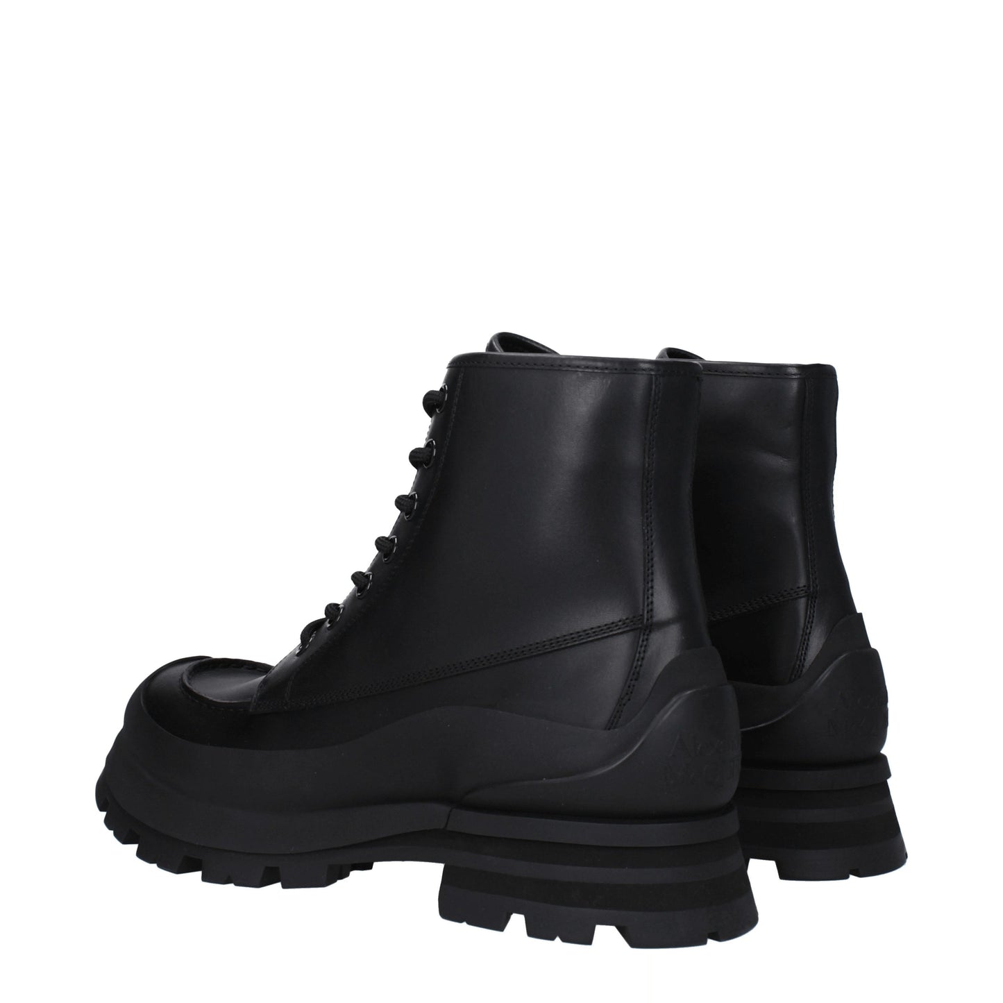 Alexander McQueen Men's Ankle Boots Leather