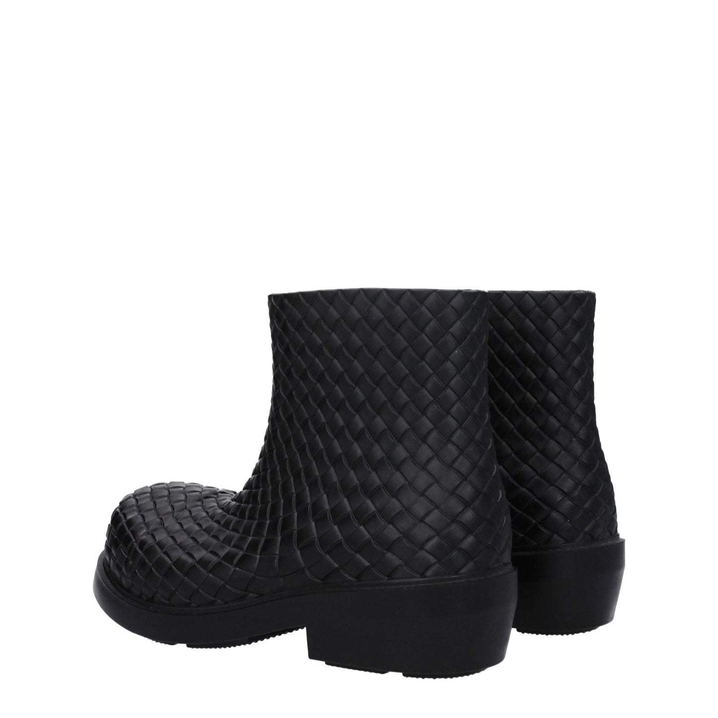 Bottega Veneta Men's Boots in Rubber Black