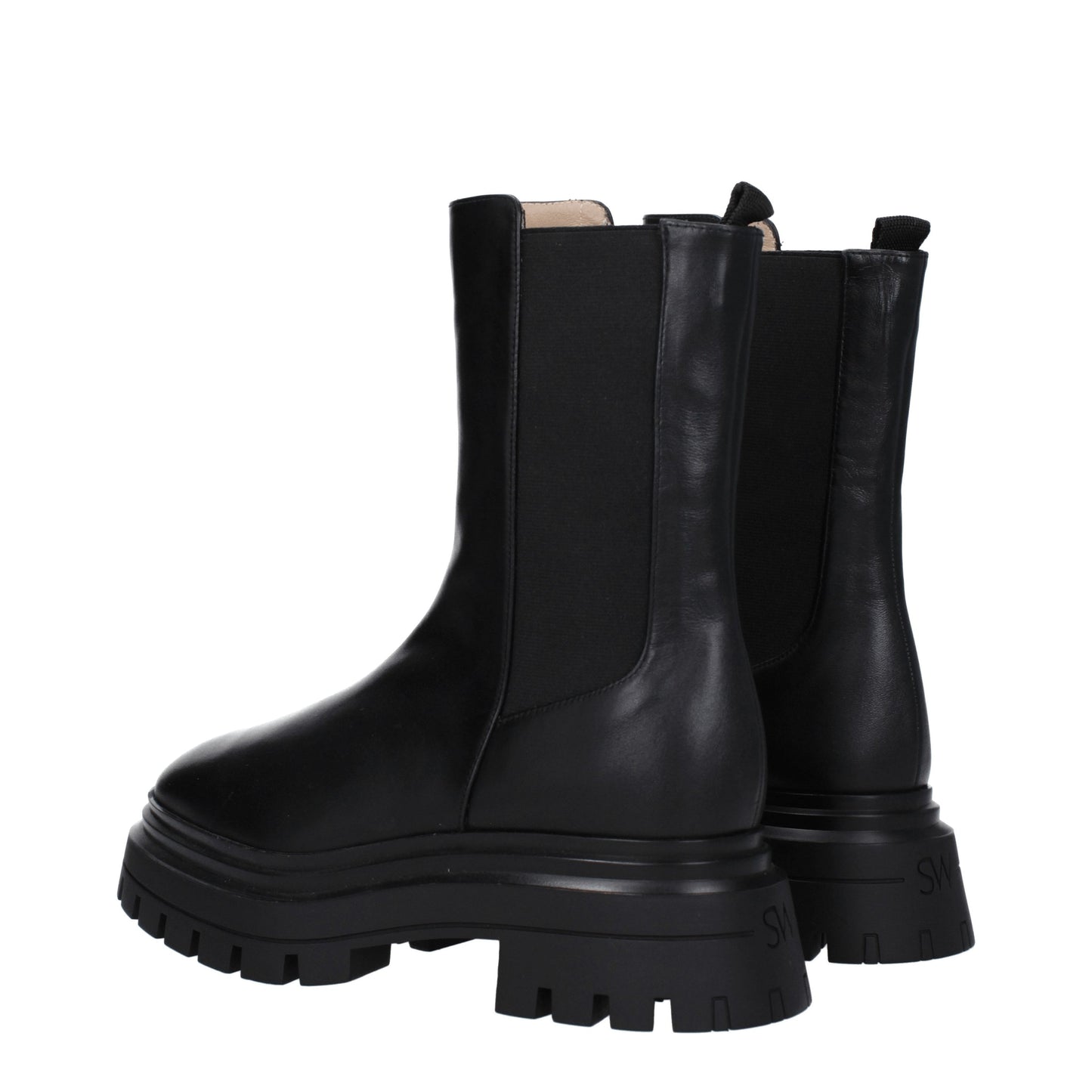 Stuart Weitzman Women's Boots in Leather Black