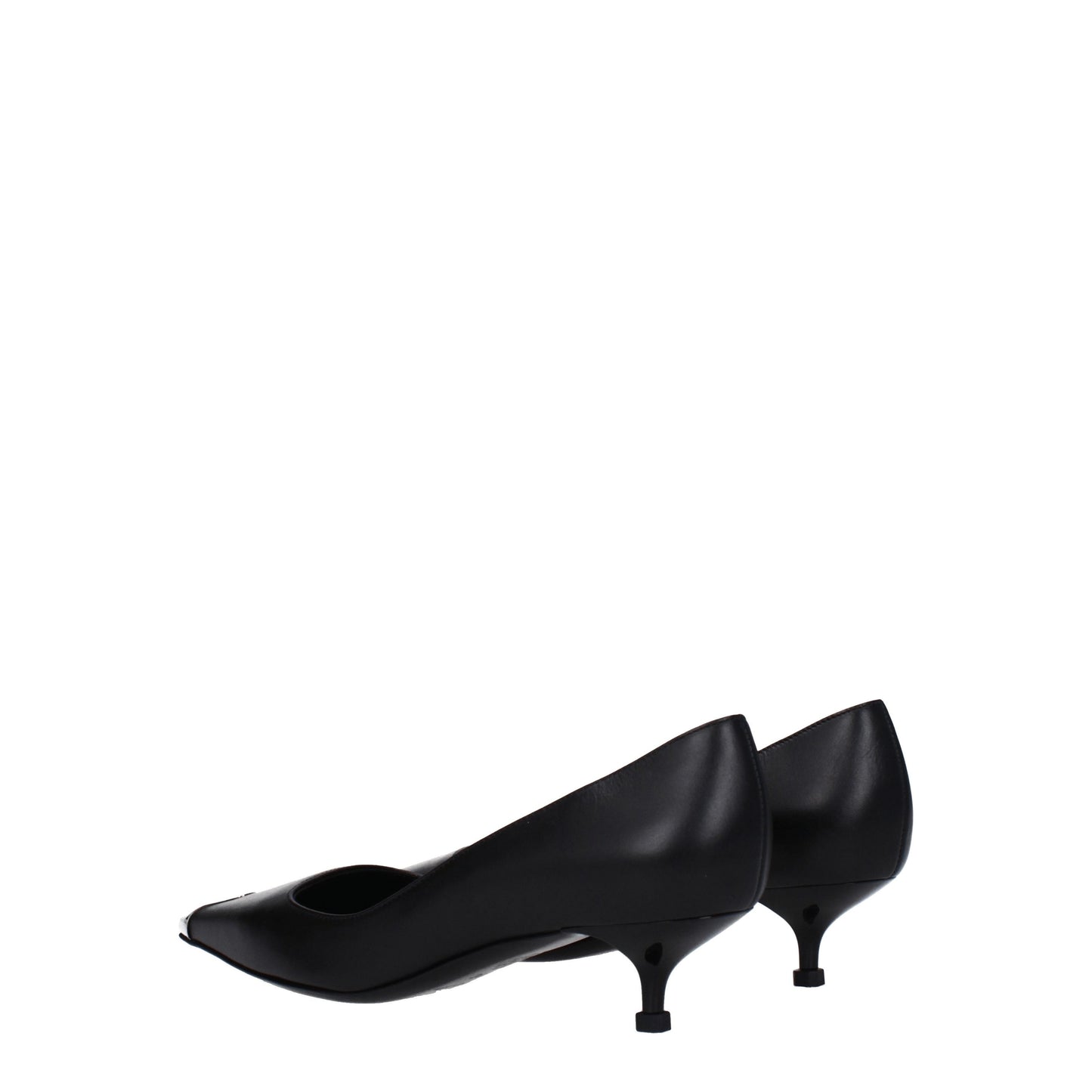 Alexander McQueen Women's Pumps in Leather Black