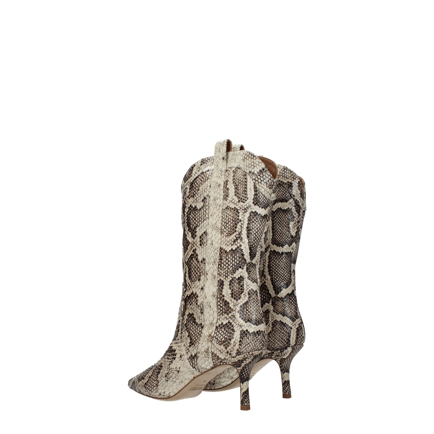 Paris Texas Women's Boots in Leather Beige/Rock