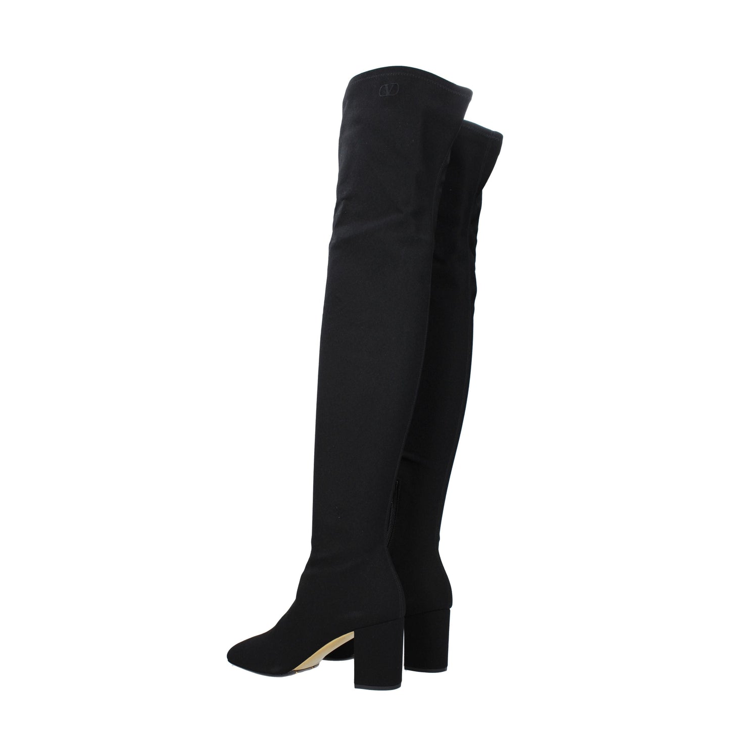 Valentino Garavani Women's Boots in Fabric  Black