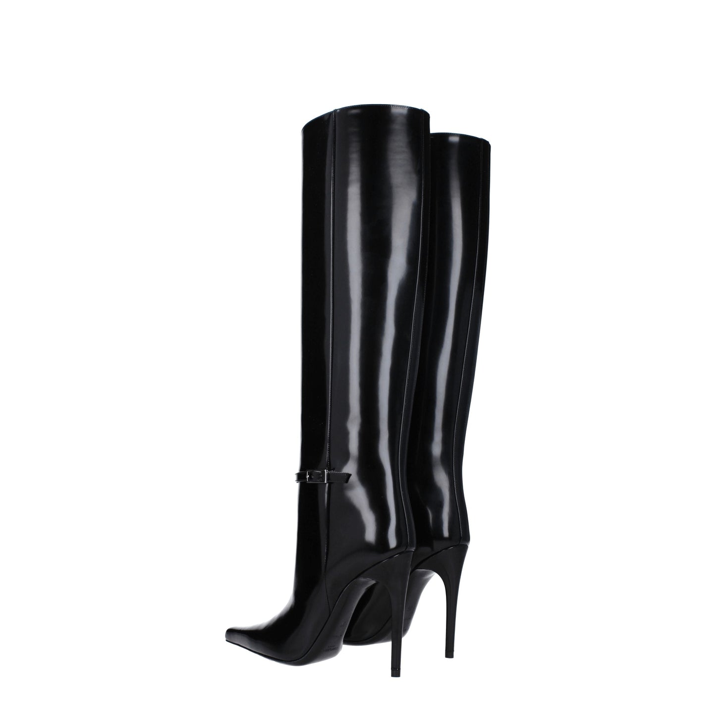 Saint Laurent Women's Boots in Leather Black