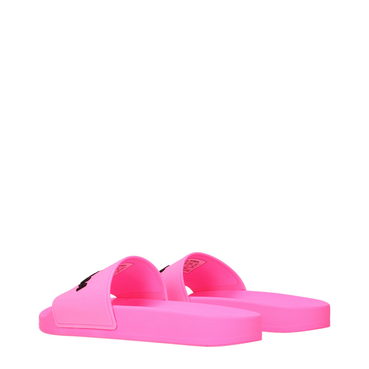 Balenciaga Slippers and Clogs Women Rubber Pink/Fluo Pink