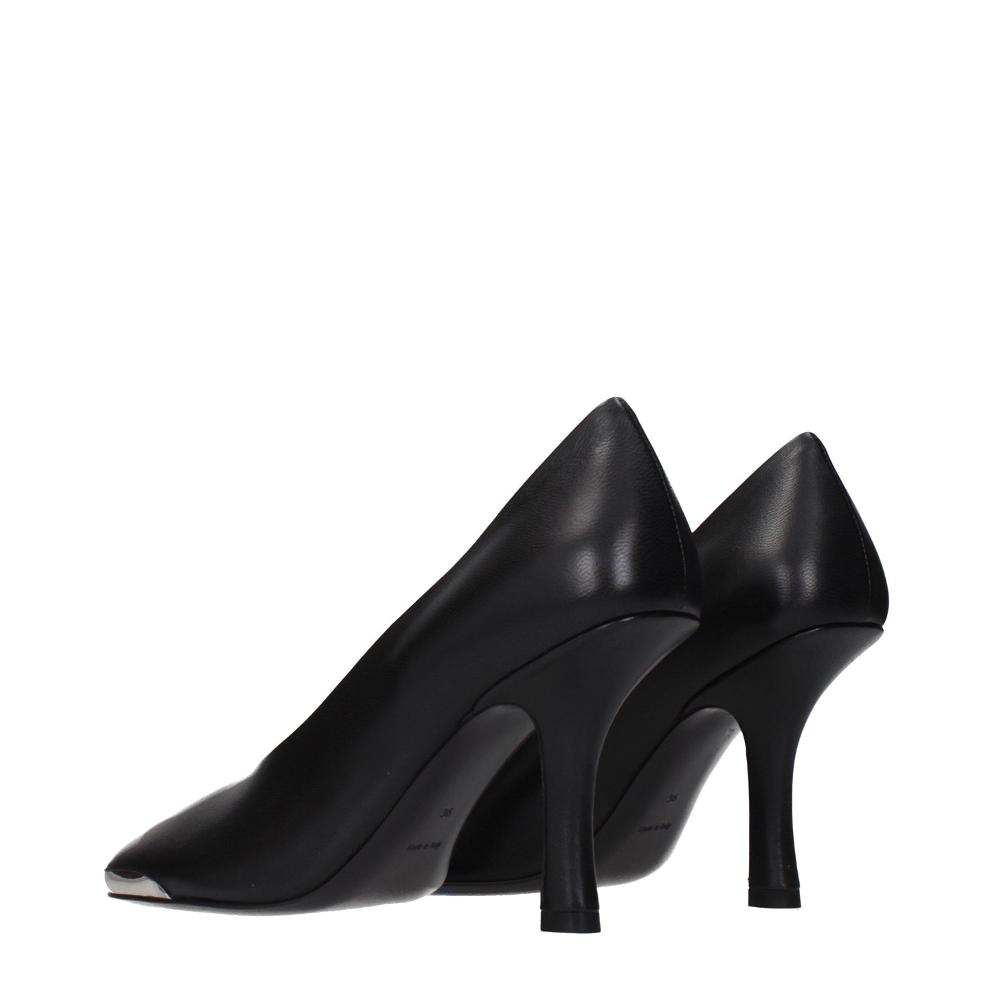 Burberry Pumps Women Leather Black