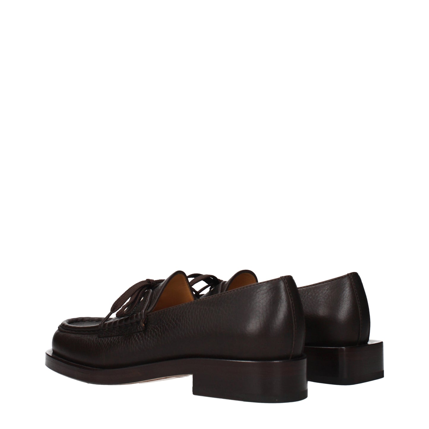 Jacquemus Loafers Men Leather Brown