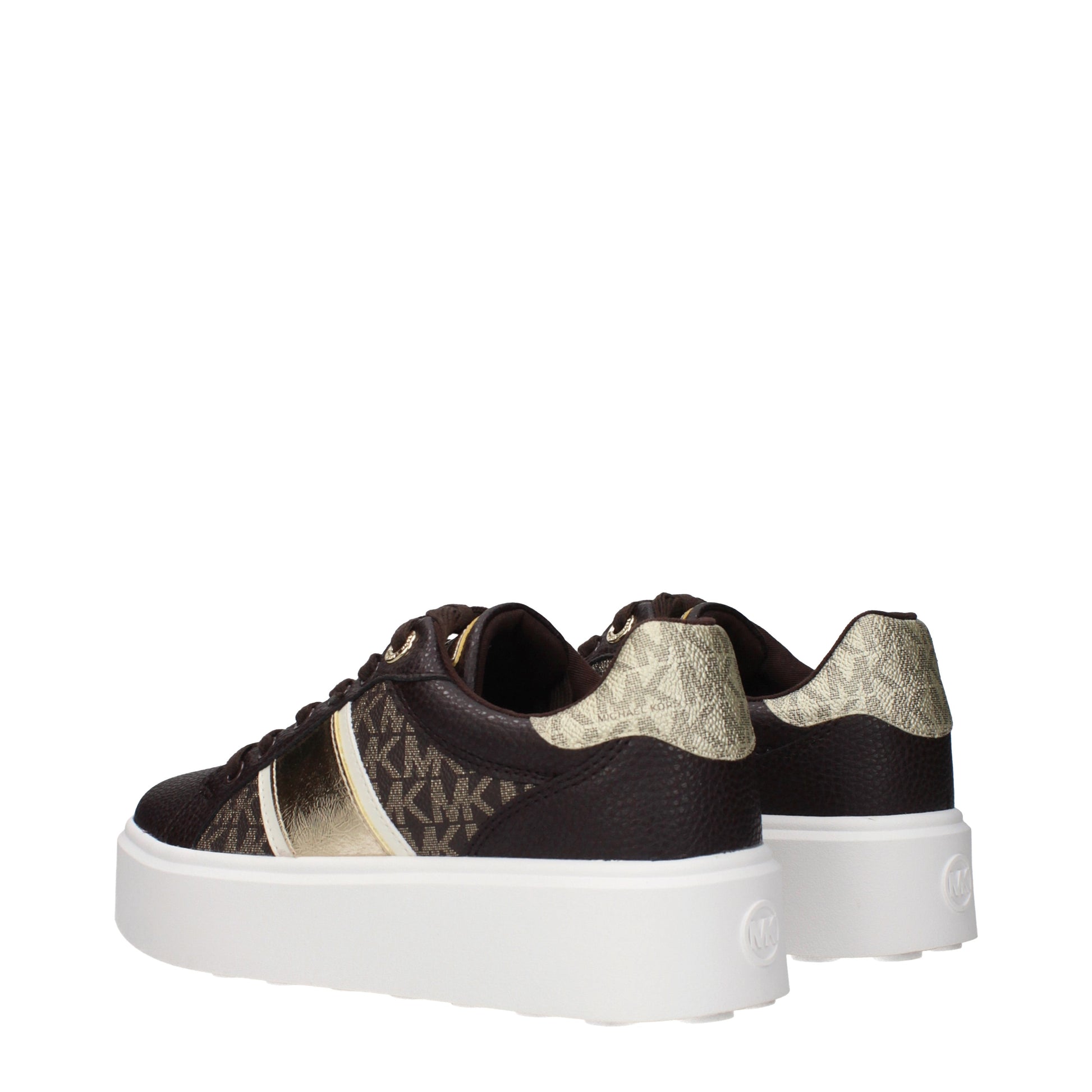 Michael Kors Sneakers Women Fabric  Brown