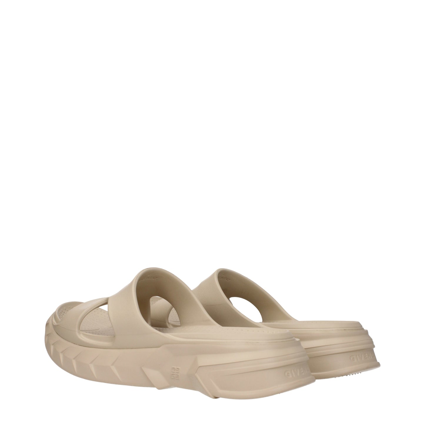 Givenchy Sandals & Slippers Men Rubber Beige