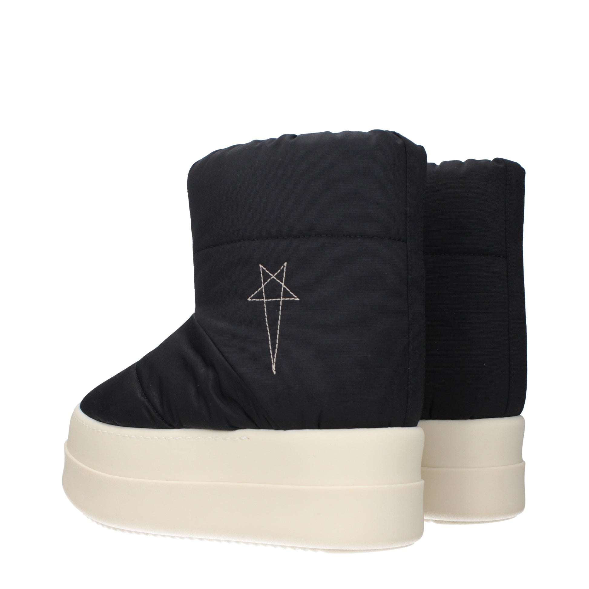 Rick Owens Ankle Boots Women Fabric  Black