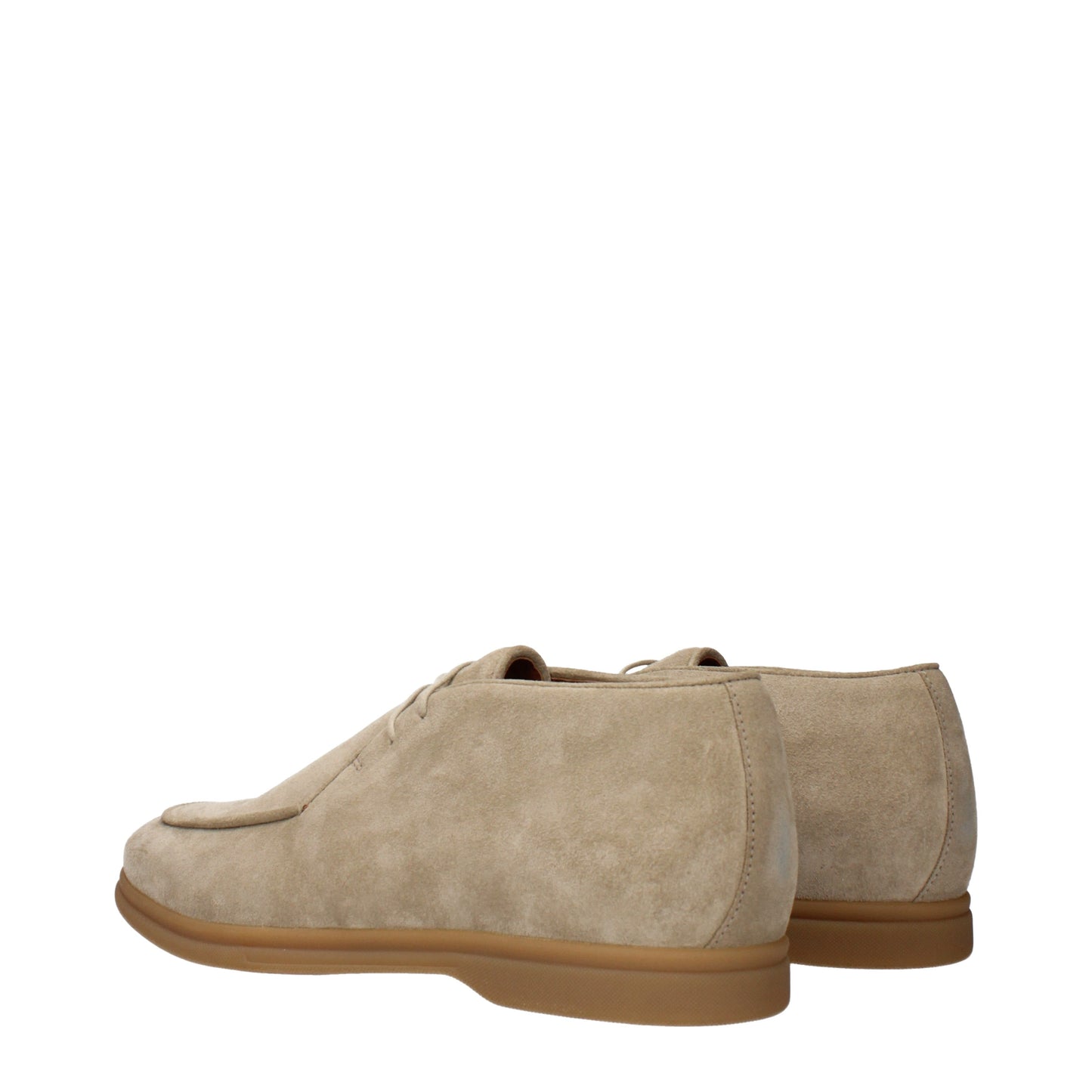 Eleventy Ankle Boots Men Suede Beige/Sand