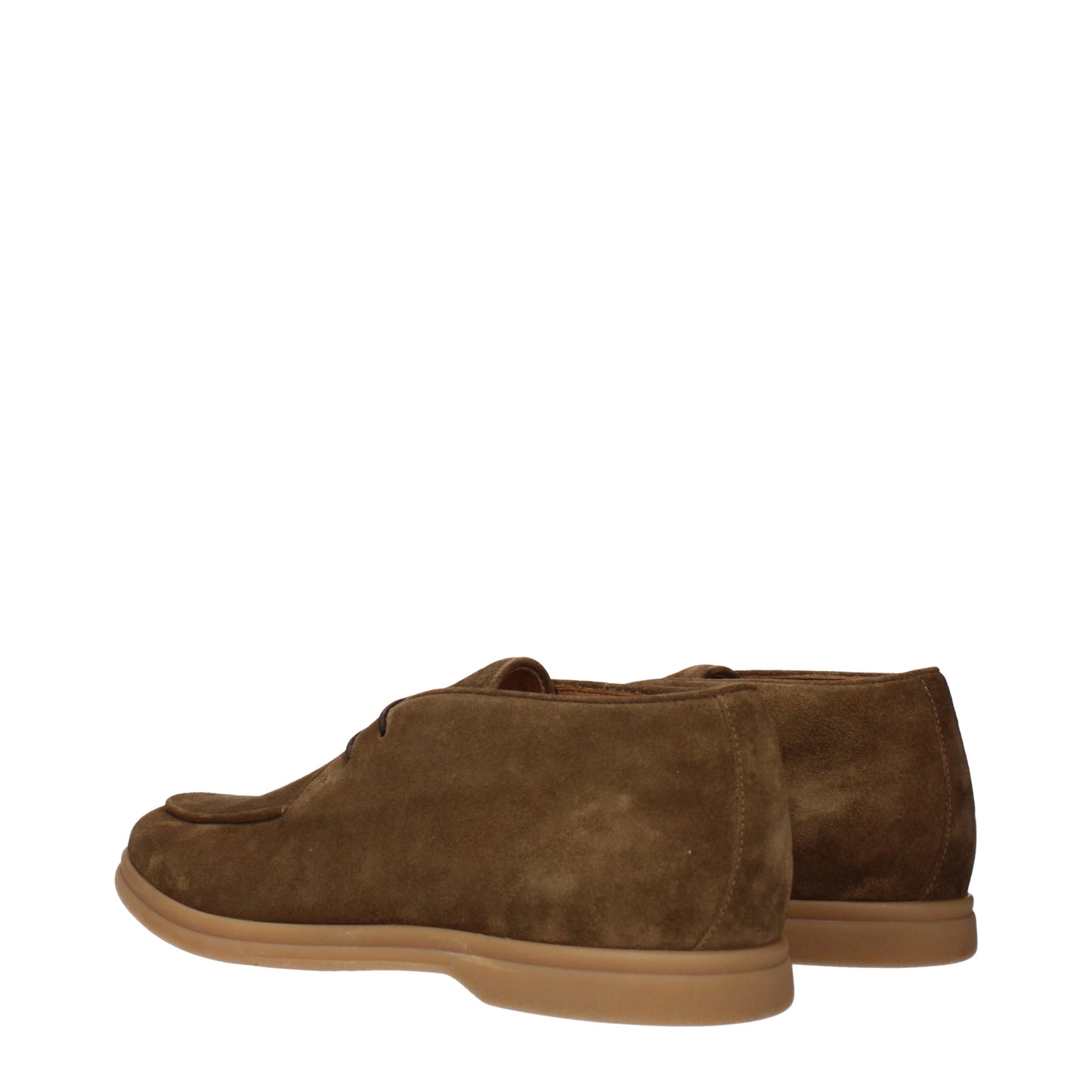 Eleventy Lace up and Monkstrap Men Suede Brown