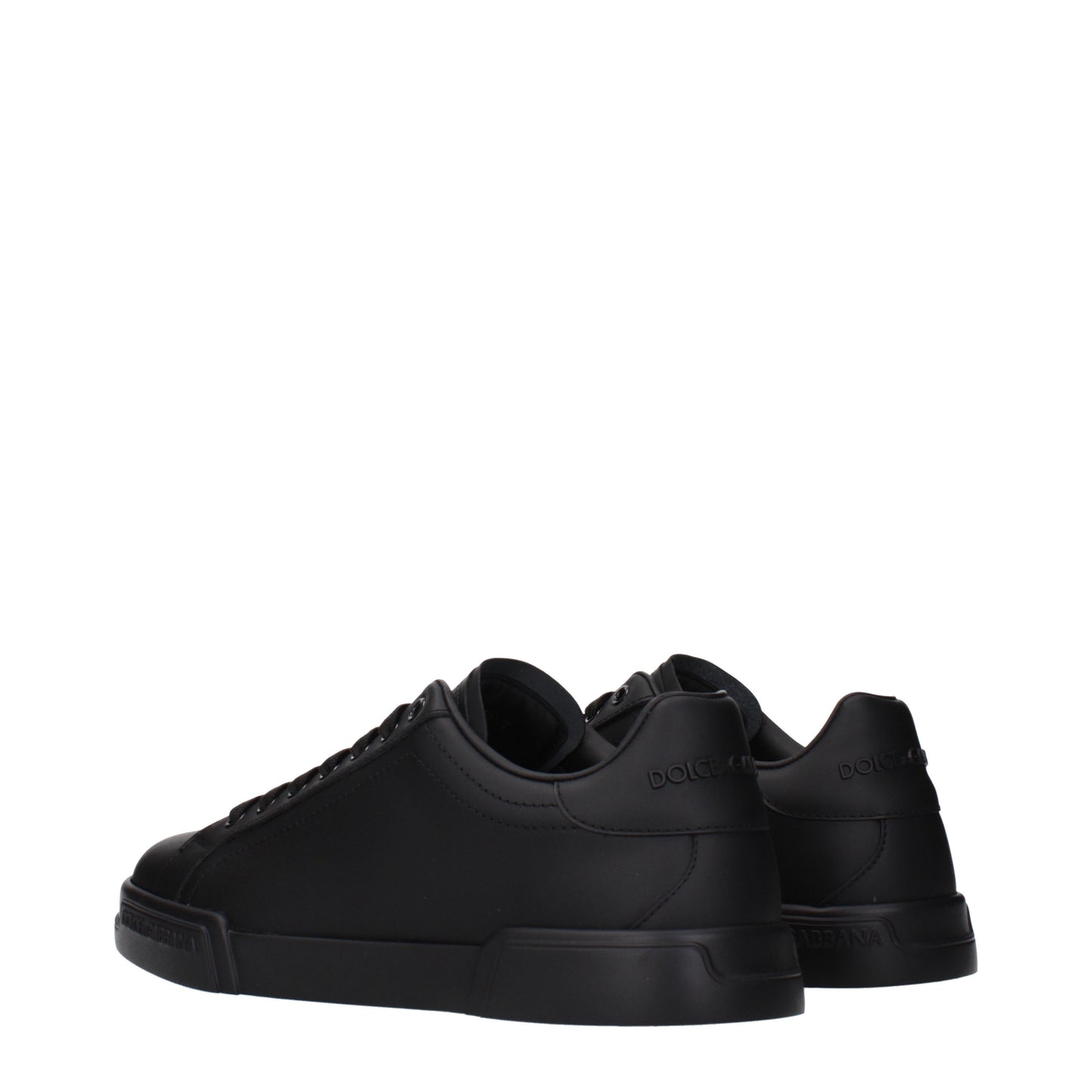 Dolce&Gabbana Sneakers Men Leather Black