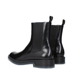 Alexander McQueen Ankle Boots Men Leather Black