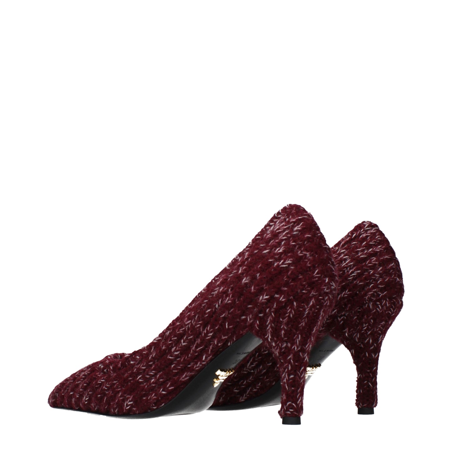 Prada Pumps Women Fabric  Red/Purple