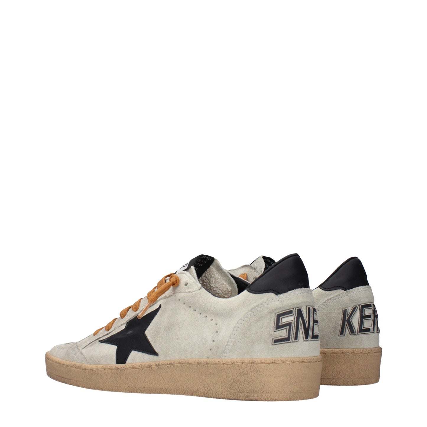 Golden Goose Sneakers Men Suede Gray/Black
