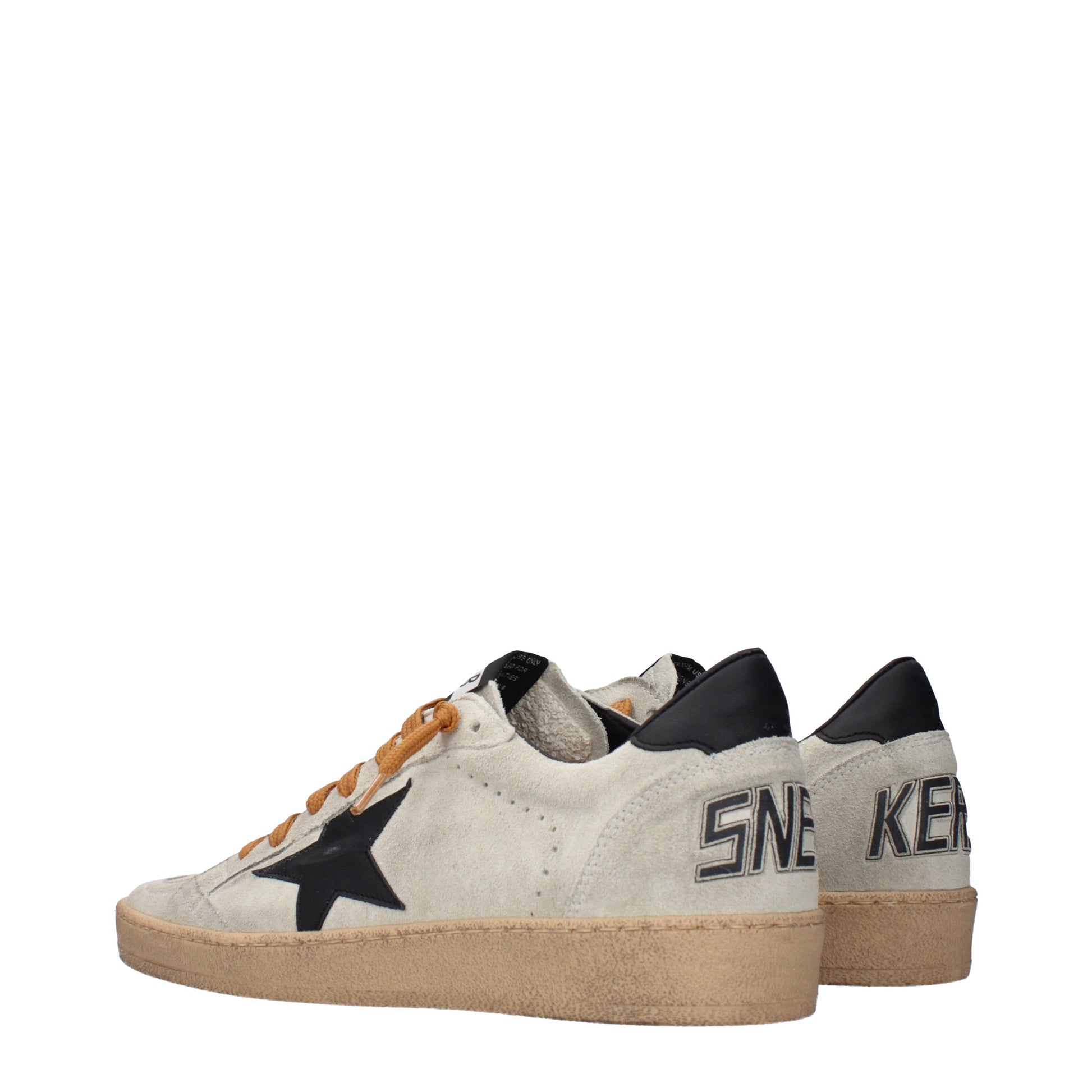 Golden Goose Sneakers Men Suede Gray/Black