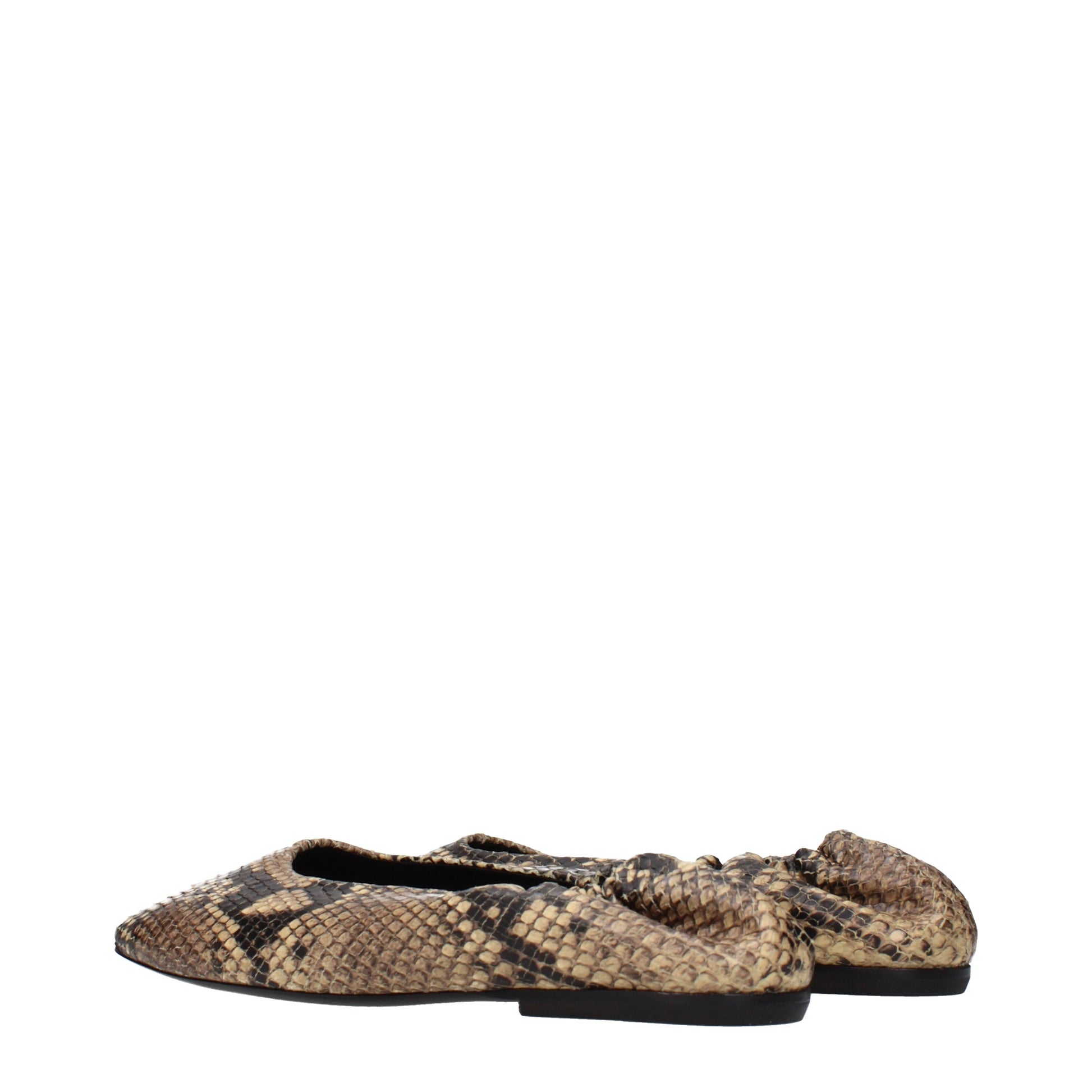 Dries van Noten Ballet Flats Women Leather Brown