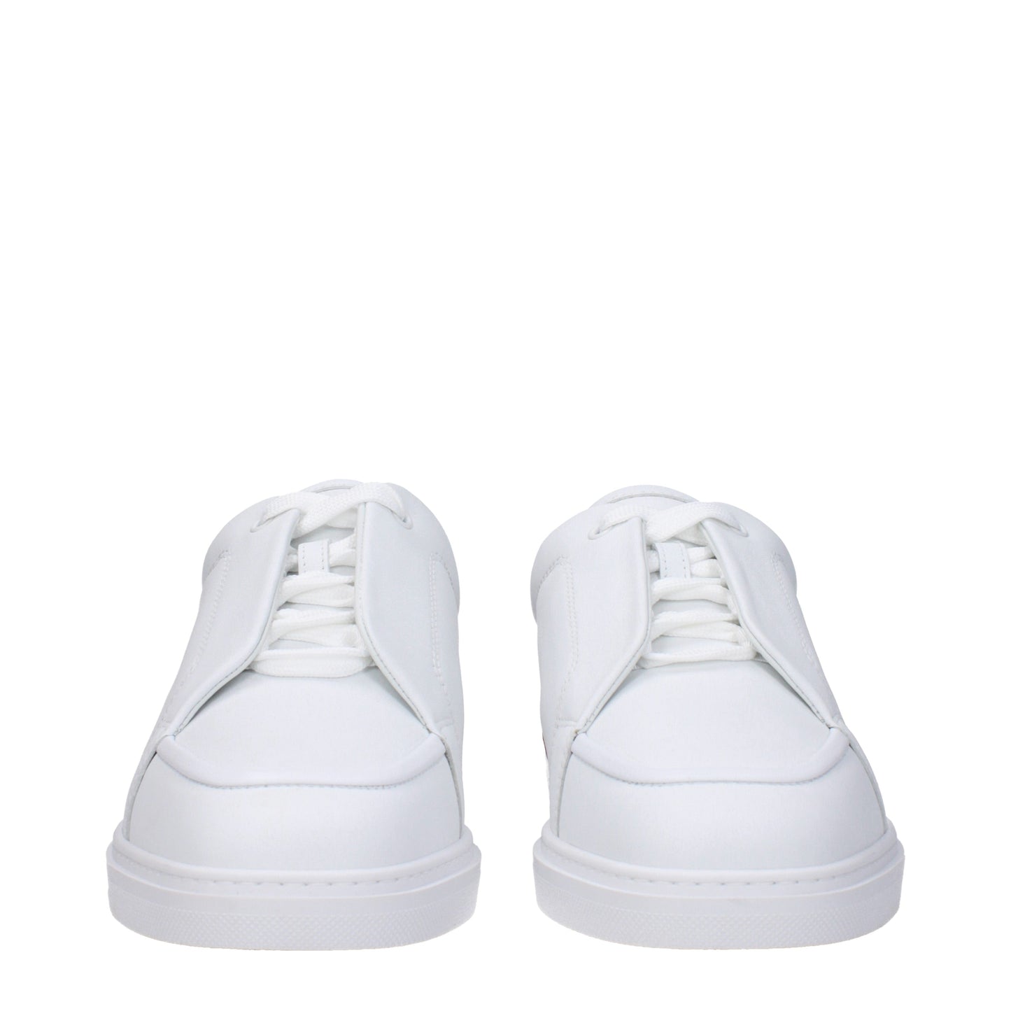 Louboutin Men's Sneakers in Leather White