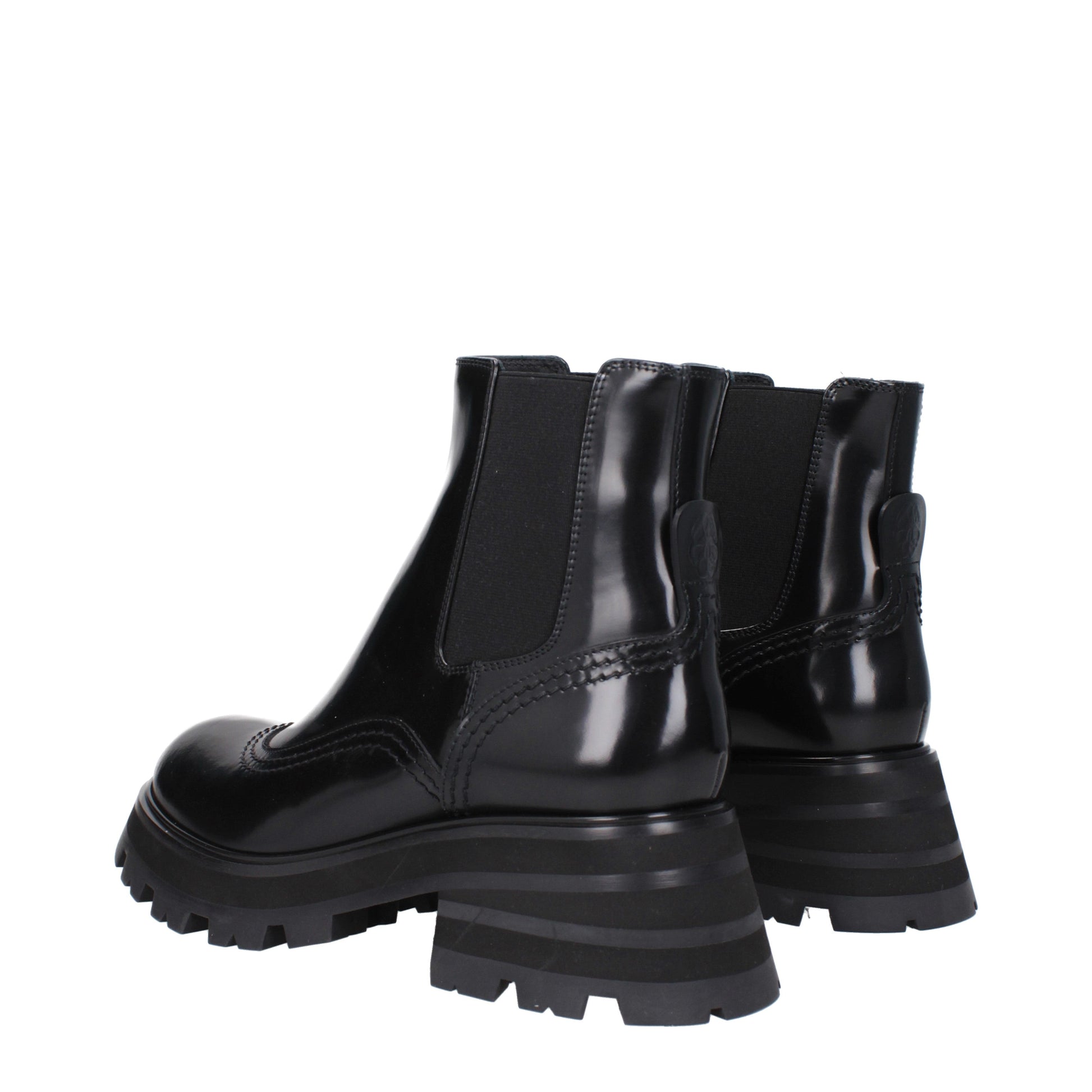 Alexander McQueen Women's Ankle Boots Leather