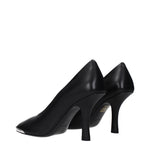 Burberry Pumps Women Leather Black