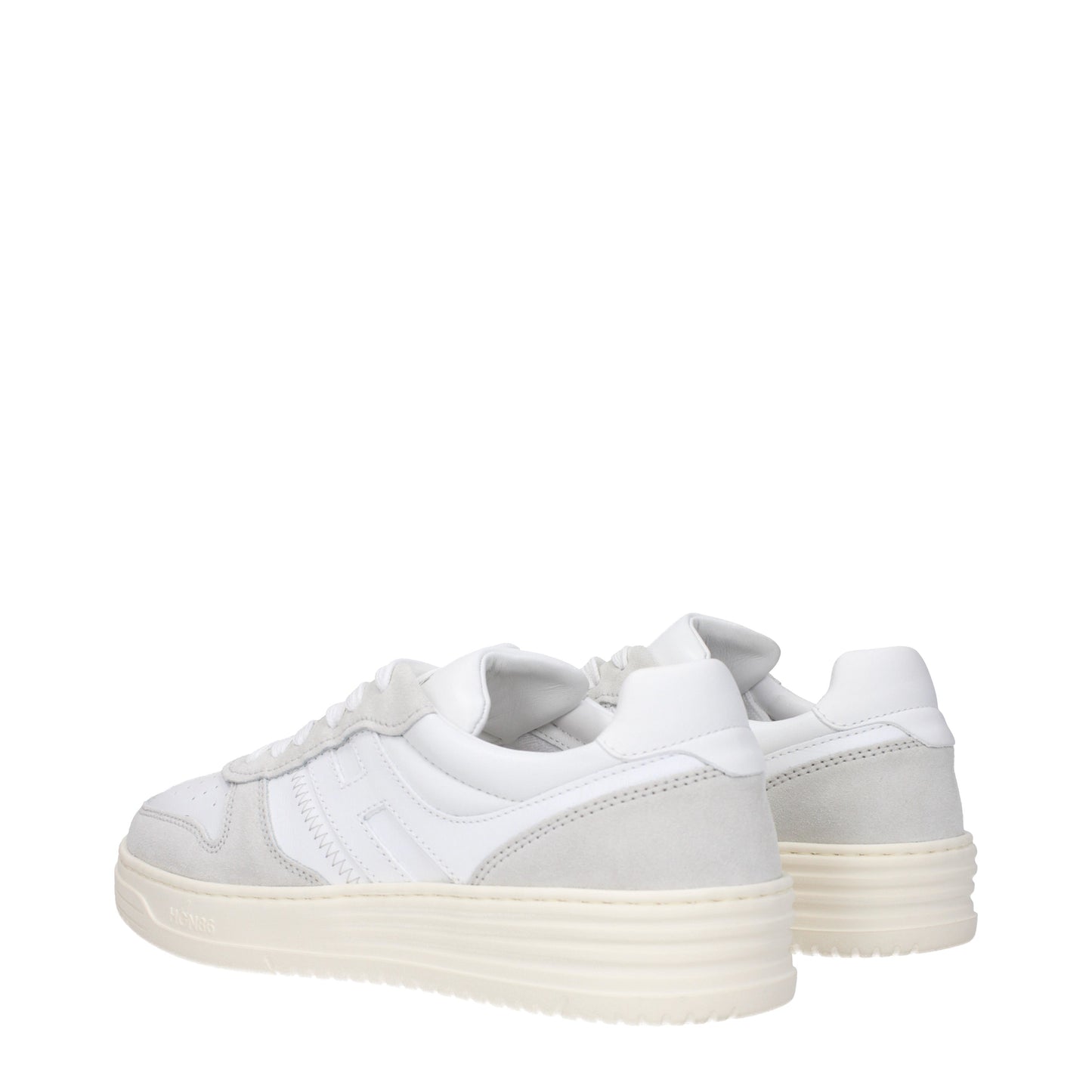 Hogan Men's Sneakers in Leather White/Light Grey