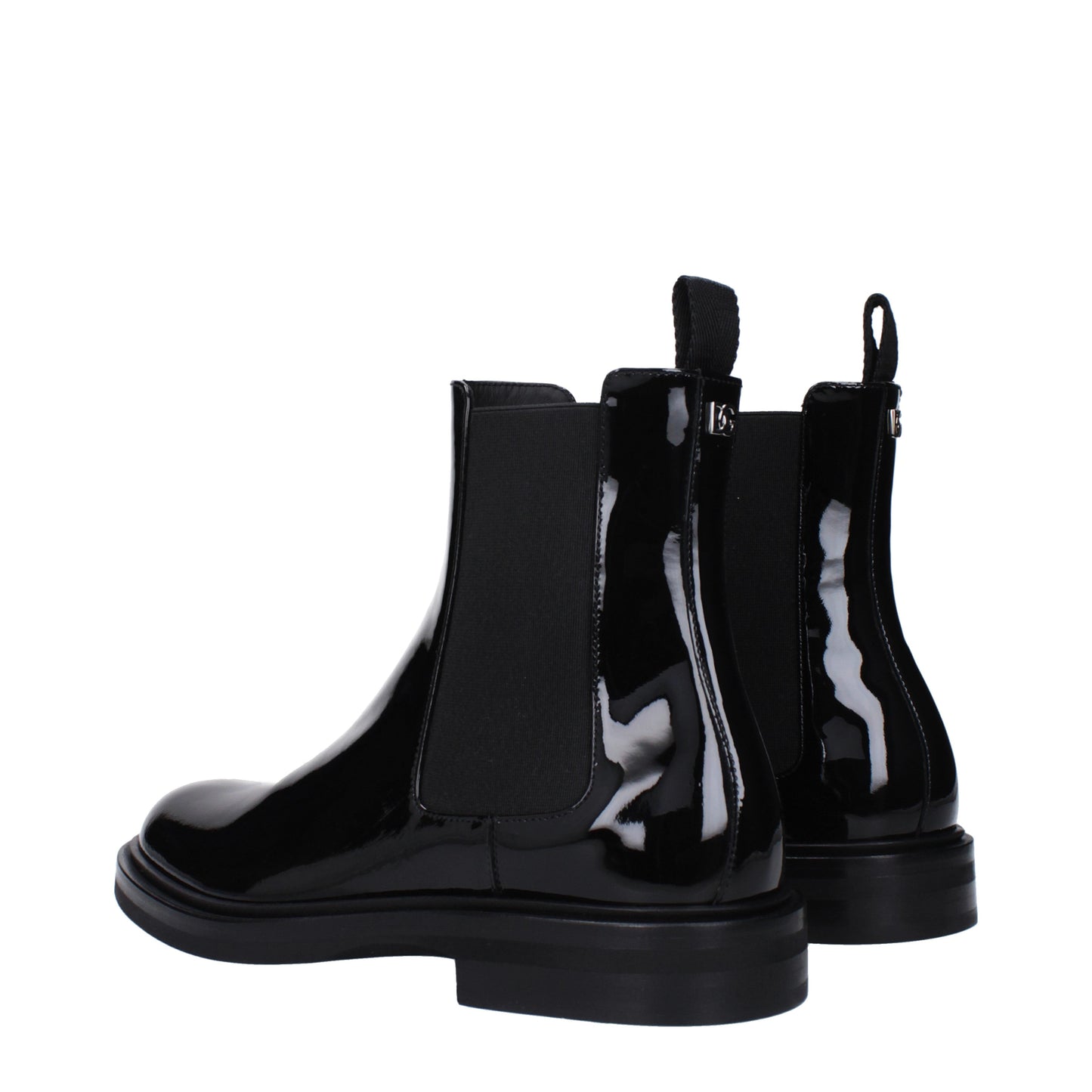 Dolce&Gabbana Men's Ankle Boots Patent Leather