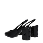 Max Mara Sandals Women Leather Black