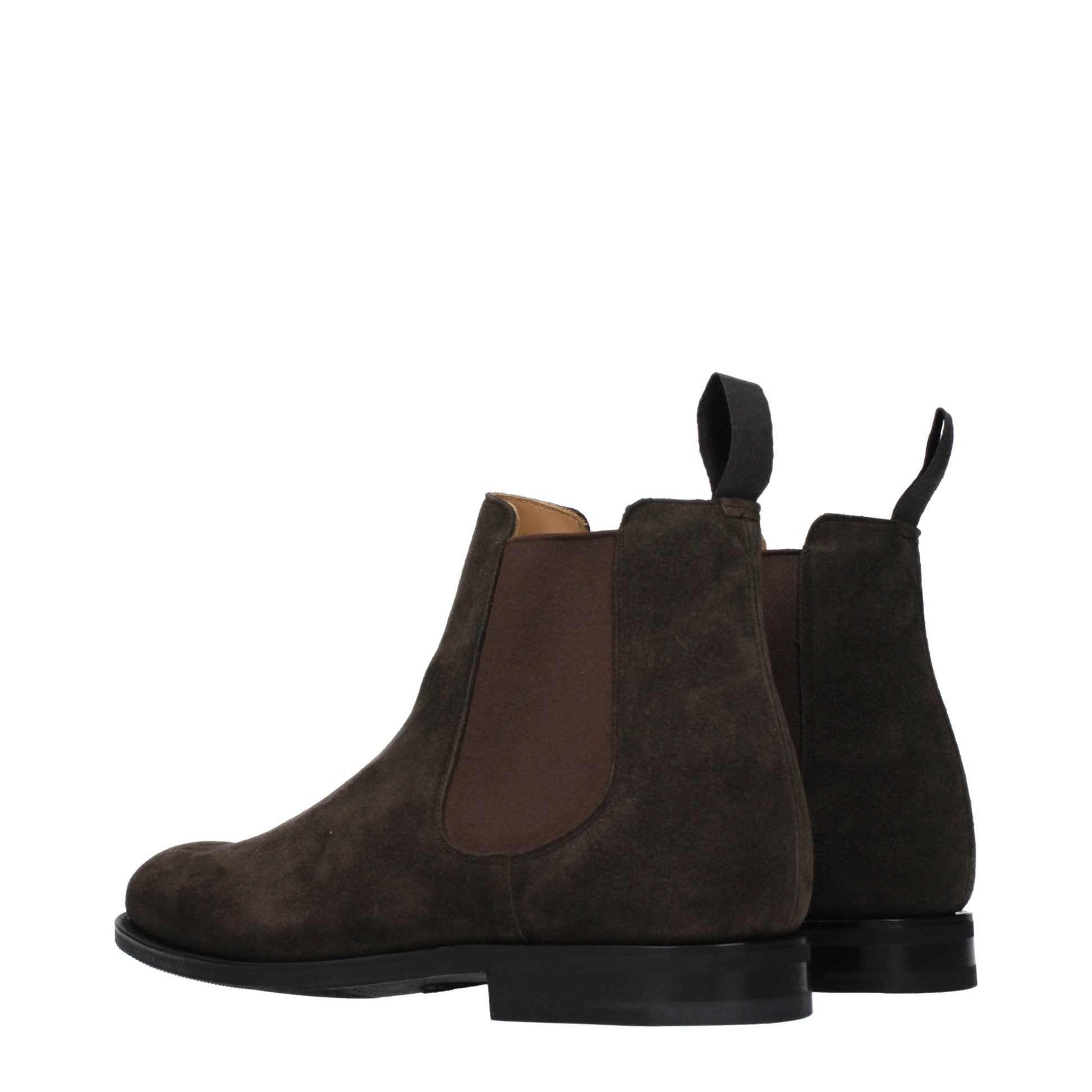 Church's Ankle Boots Men Suede Brown/Ebony