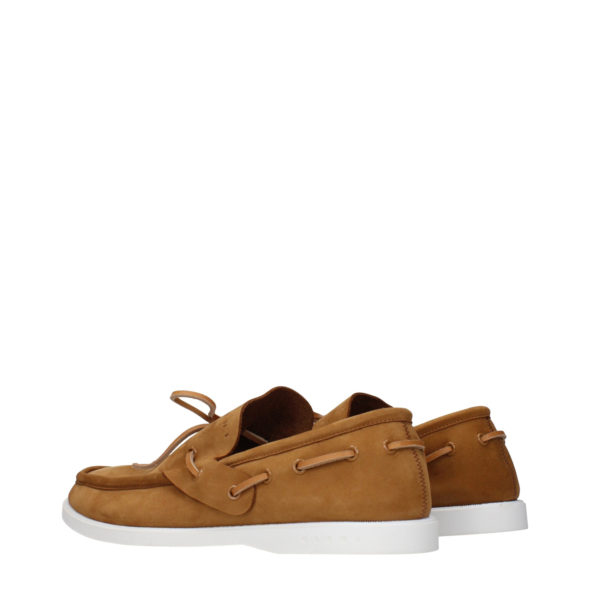 Marni Loafers Men Suede Brown