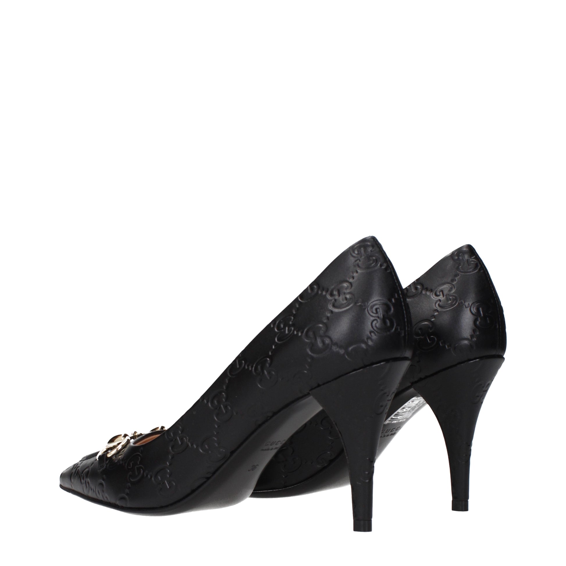 Gucci Pumps Women Leather Black