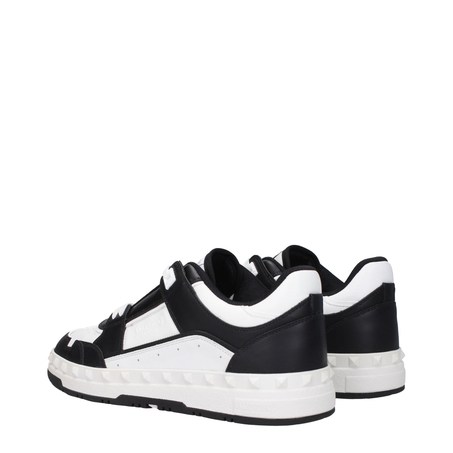 Valentino Garavani Men's Sneakers in Leather White/Black